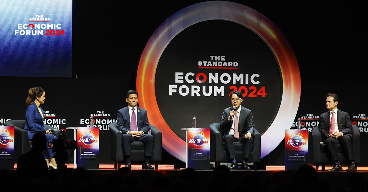 บรรยากาศงานวันที่ 2 ของ THE STANDARD ECONOMIC FORUM 2024