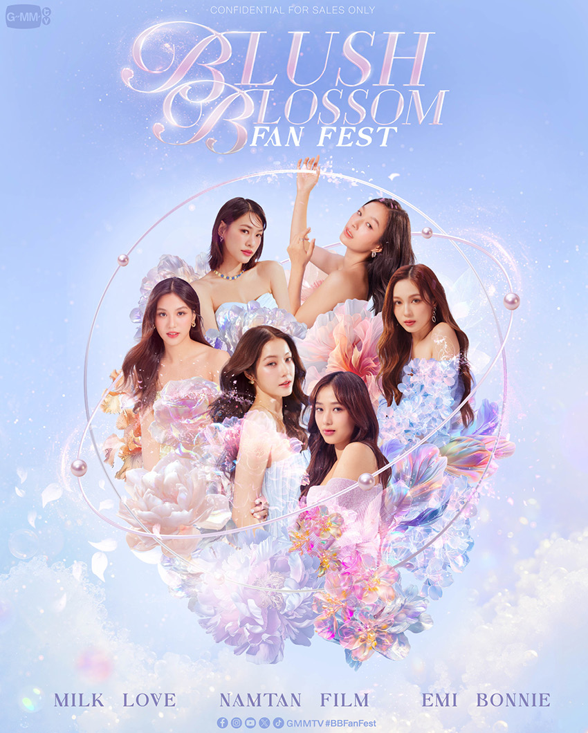 BLUSH BLOSSOM FAN FEST