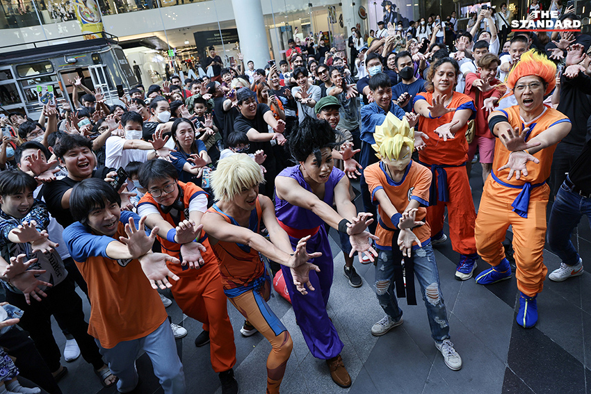 17 มีนาคม 2567: ที่ลานสยามดิสคัฟเวอรี่ คนรักการ์ตูน Dragon Ball