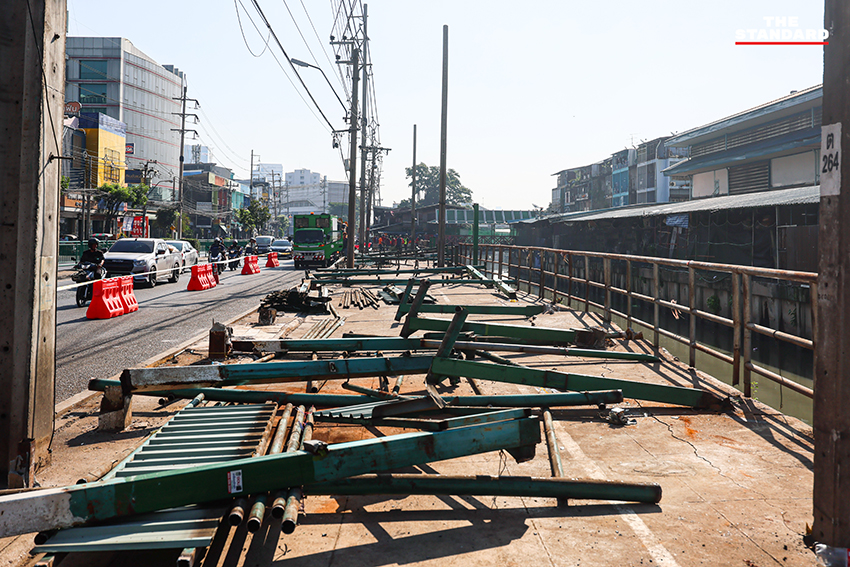 ภารกิจไล่รื้อ ‘ตลาดลาว’ เขตคลองเตย 