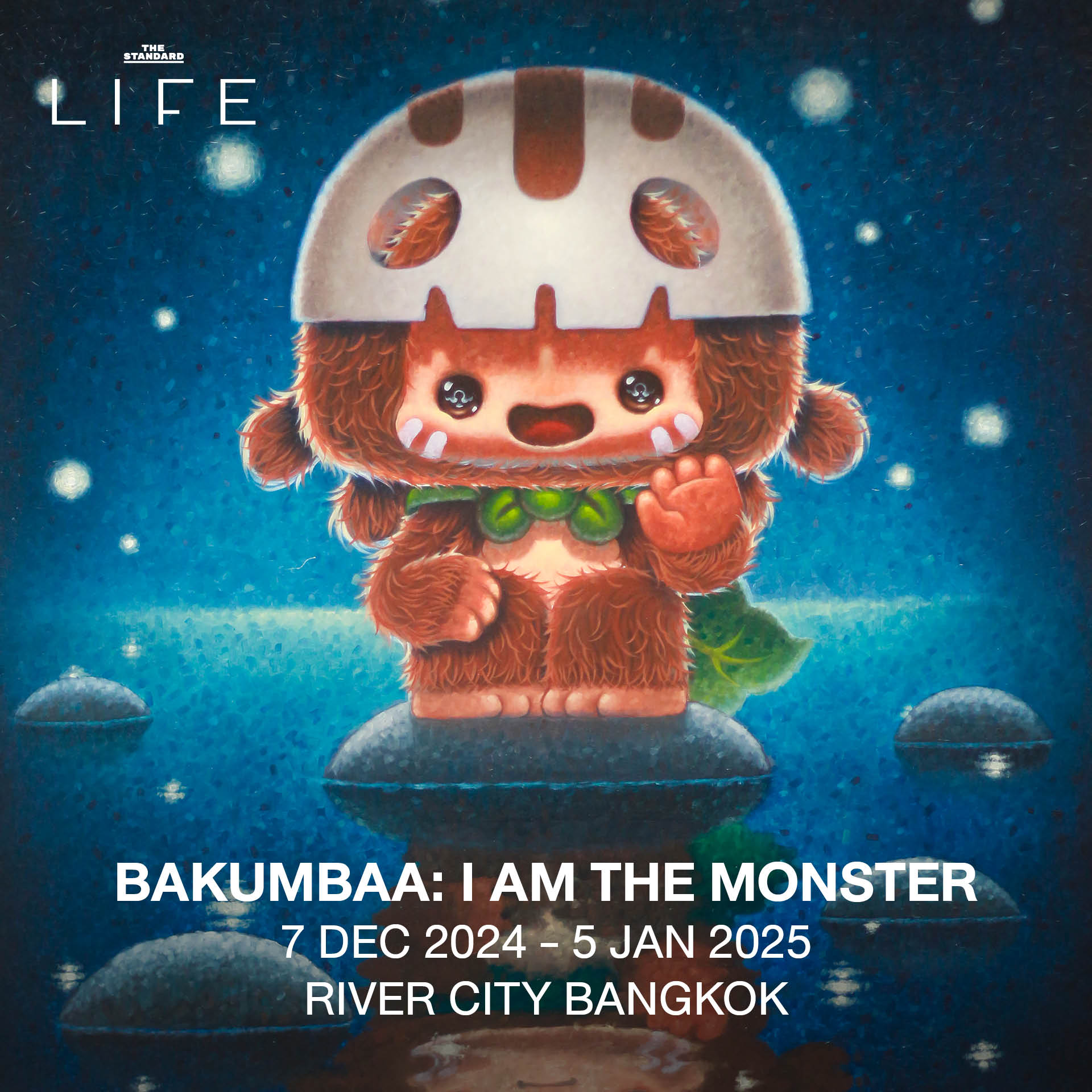 BAKUMBAA: I AM THE MONSTER / 7 DEC 2024 - 5 JAN 2025 / RIVER CITY BANGKOK