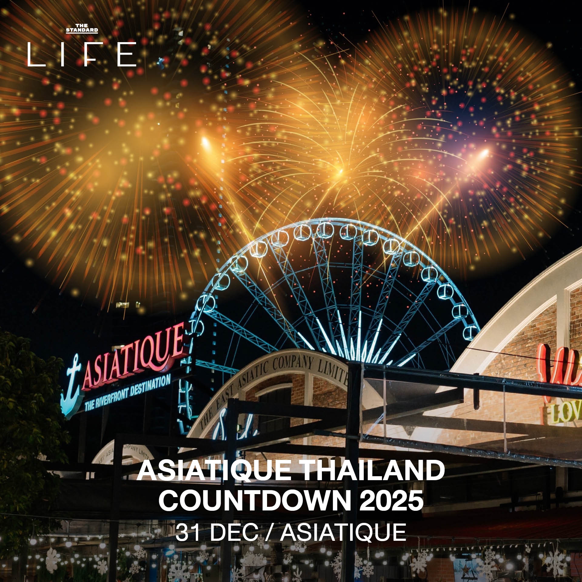 ASIATIQUE THAILAND COUNTDOWN 2025 / 31 DEC / ASIATIQUE 