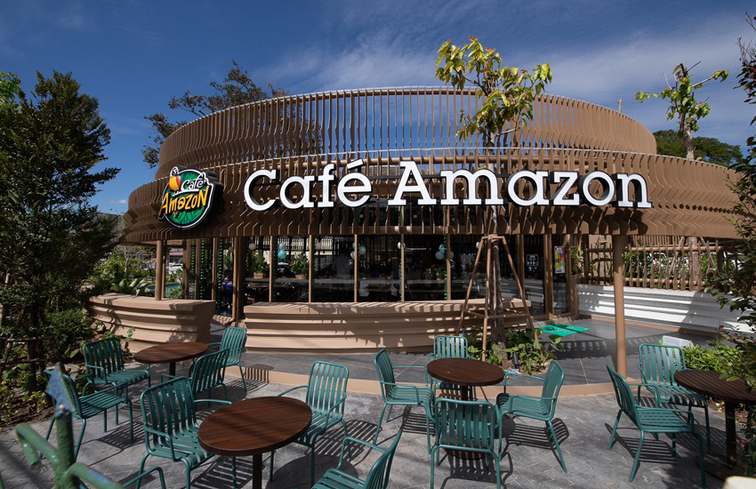 Café Amazon ที่ สปป.ลาว 