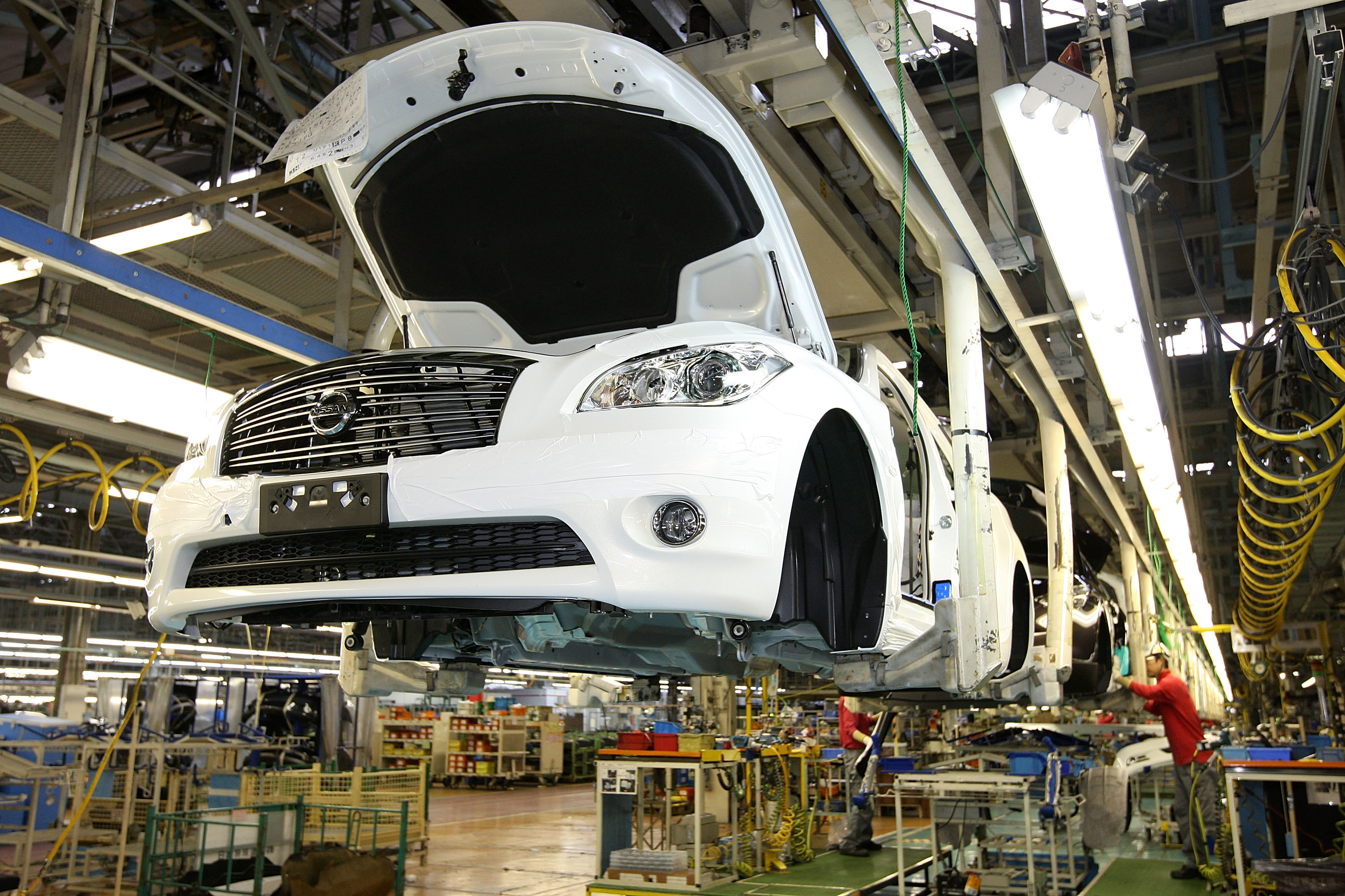 Nissan Opens Tochigi Plant Production Line