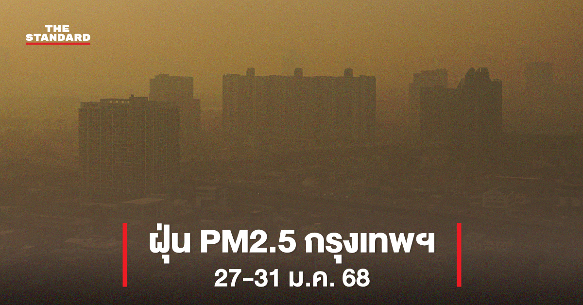 สถานการณ์ฝุ่น PM2.5