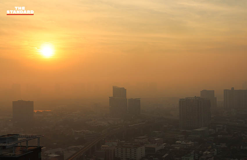 ฝุ่น PM2.5 คลุมเมืองกรุงเทพฯ 