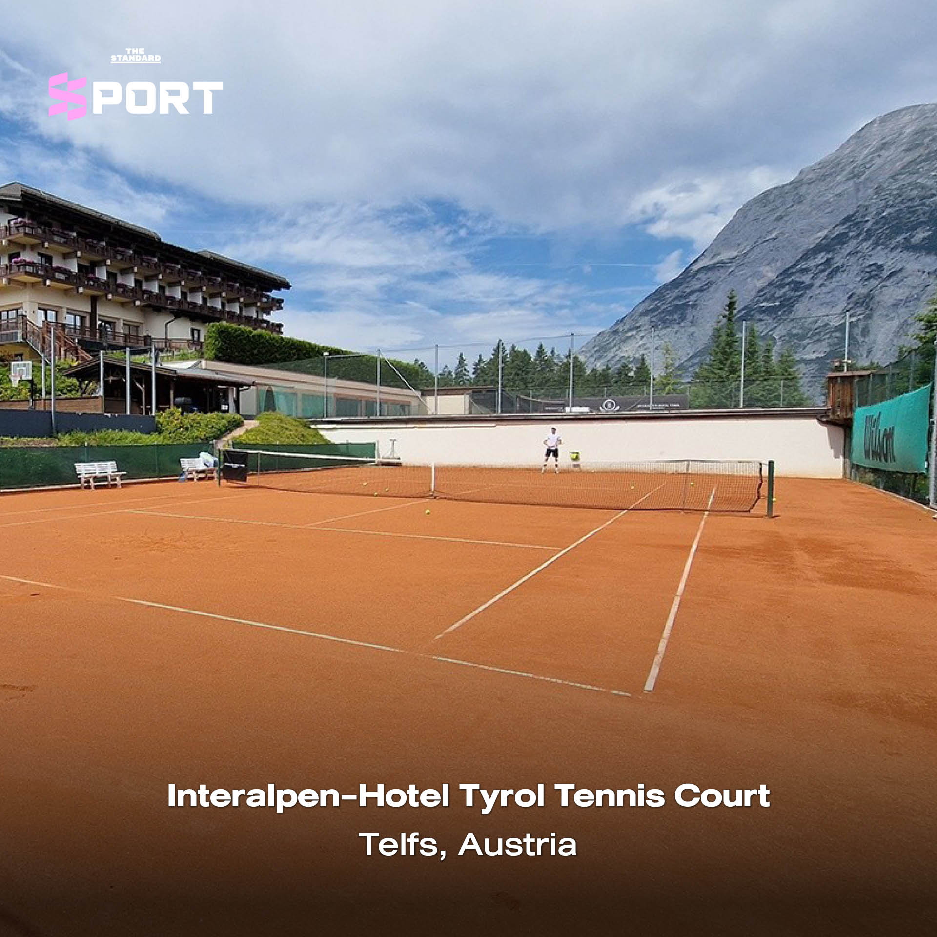 Interalpen-Hotel Tyrol Tennis Court Telfs, Austria 