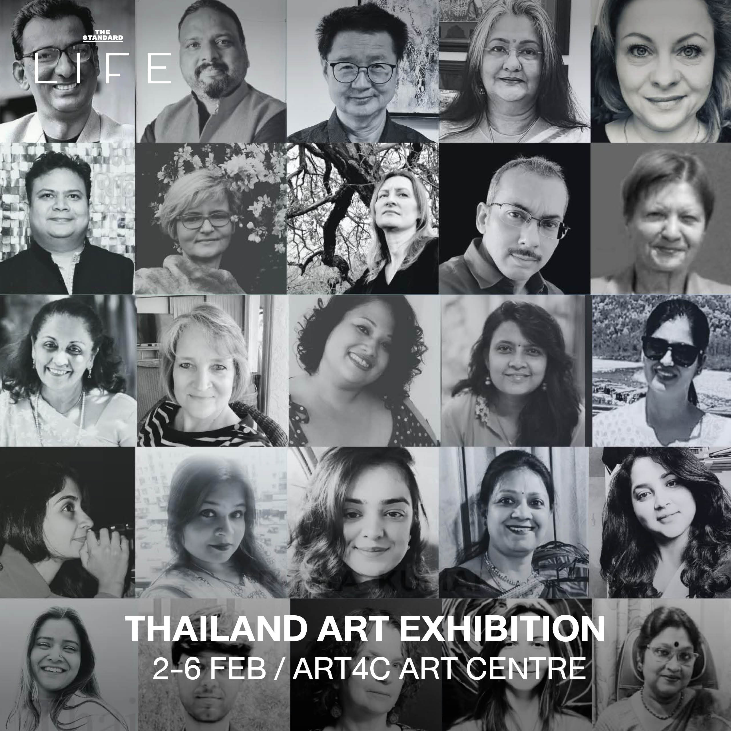 THAILAND ART EXHIBITION / 2-6 FEB / ART4C ART CENTRE 