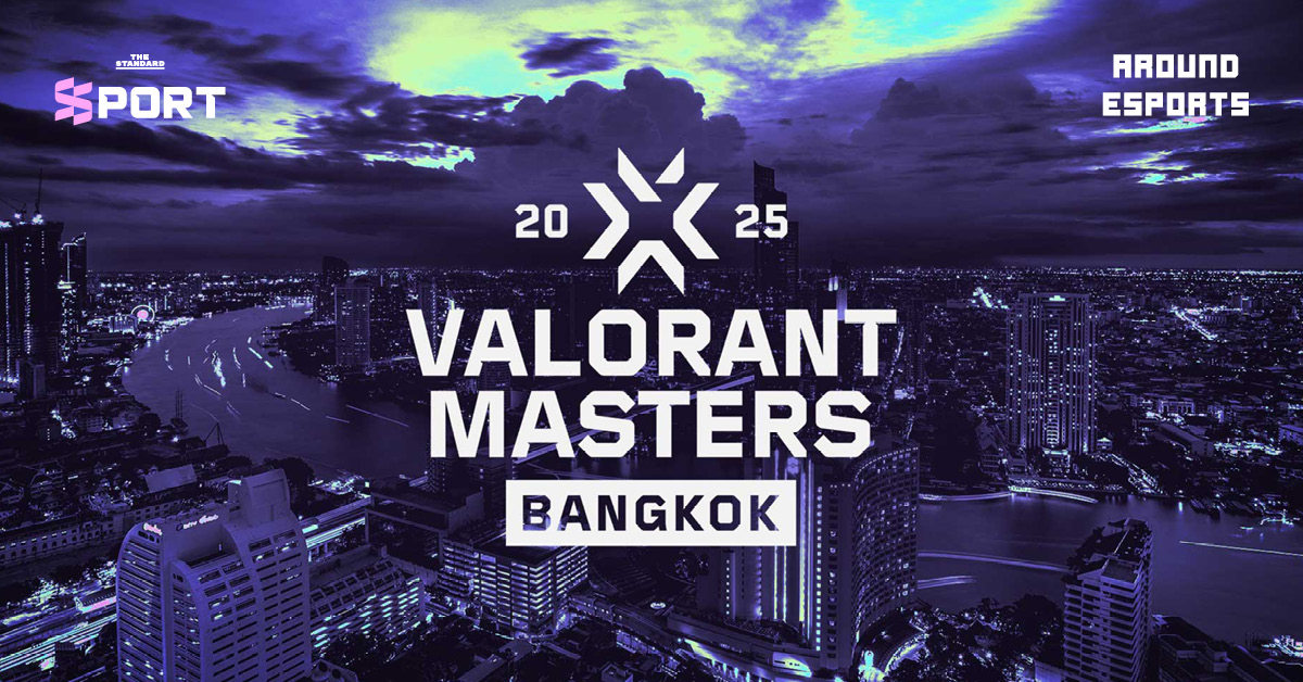 โปสเตอร์ประกาศขายบัตร VALORANT Masters Bangkok 2025