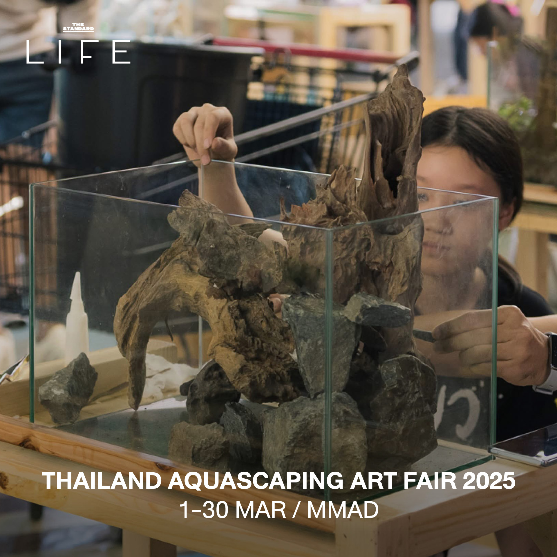 THAILAND AQUASCAPING ART FAIR 2025 / 1-30 MAR / MMAD
