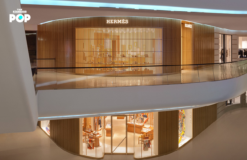 ร้าน Hermès แบบ Duplex ที่ Central Embassy 