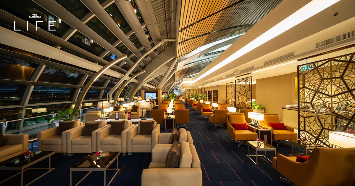 The Emirates Lounge เลานจ์ใหม่ที่อาคาร SAT-1 สนามบินสุวรรณภูมิ