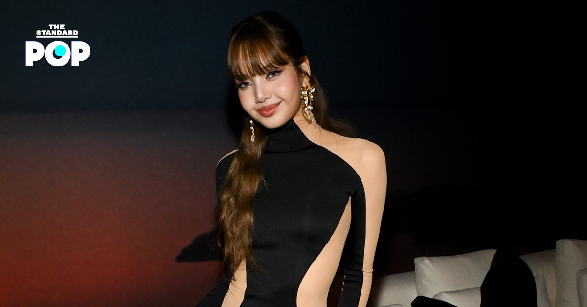 LISA BLACKPINK ในชุด Schiaparelli ที่งานอาฟเตอร์ปาร์ตี้ The White Lotus ซีซัน 3