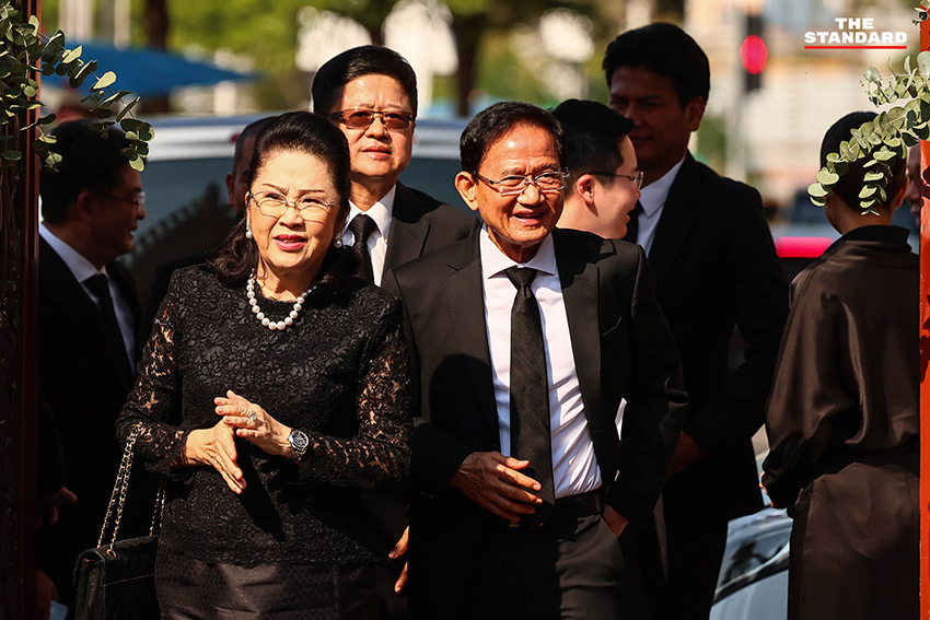 พิธีพระราชทานเพลิงศพ ‘พจนีย์ ณ ป้อมเพชร’ มารดาคุณหญิงพจมาน