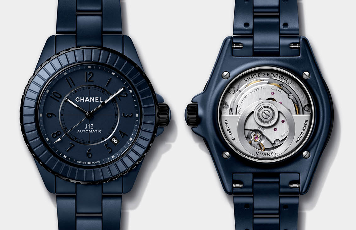 J12 BLEU เรือนเวลาไอคอนิก CHANEL