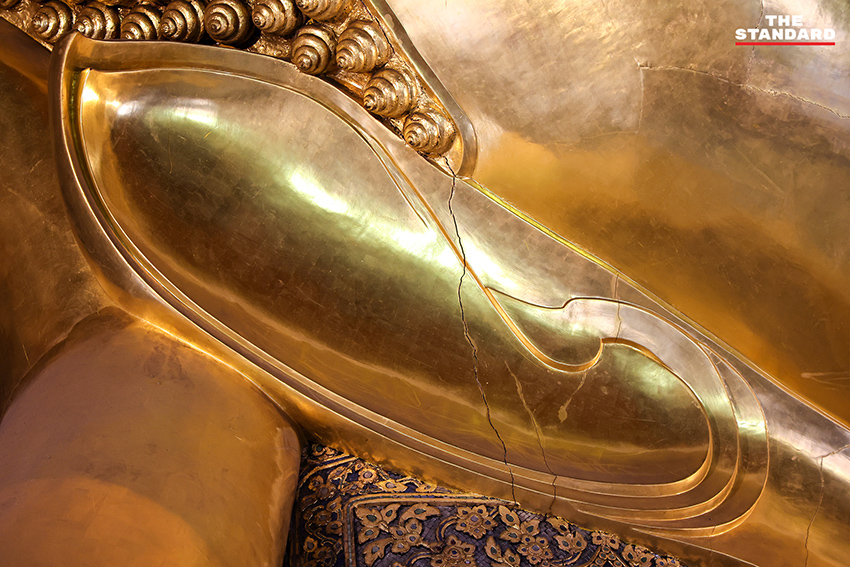 รมว.วัฒนธรรม ตรวจสภาพพระนอนวัดโพธิ์ 
