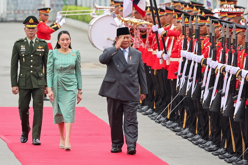 แพทองธารต้อนรับปธน.อินโดนีเซีย เยือนไทยในรอบ 20 ปี
