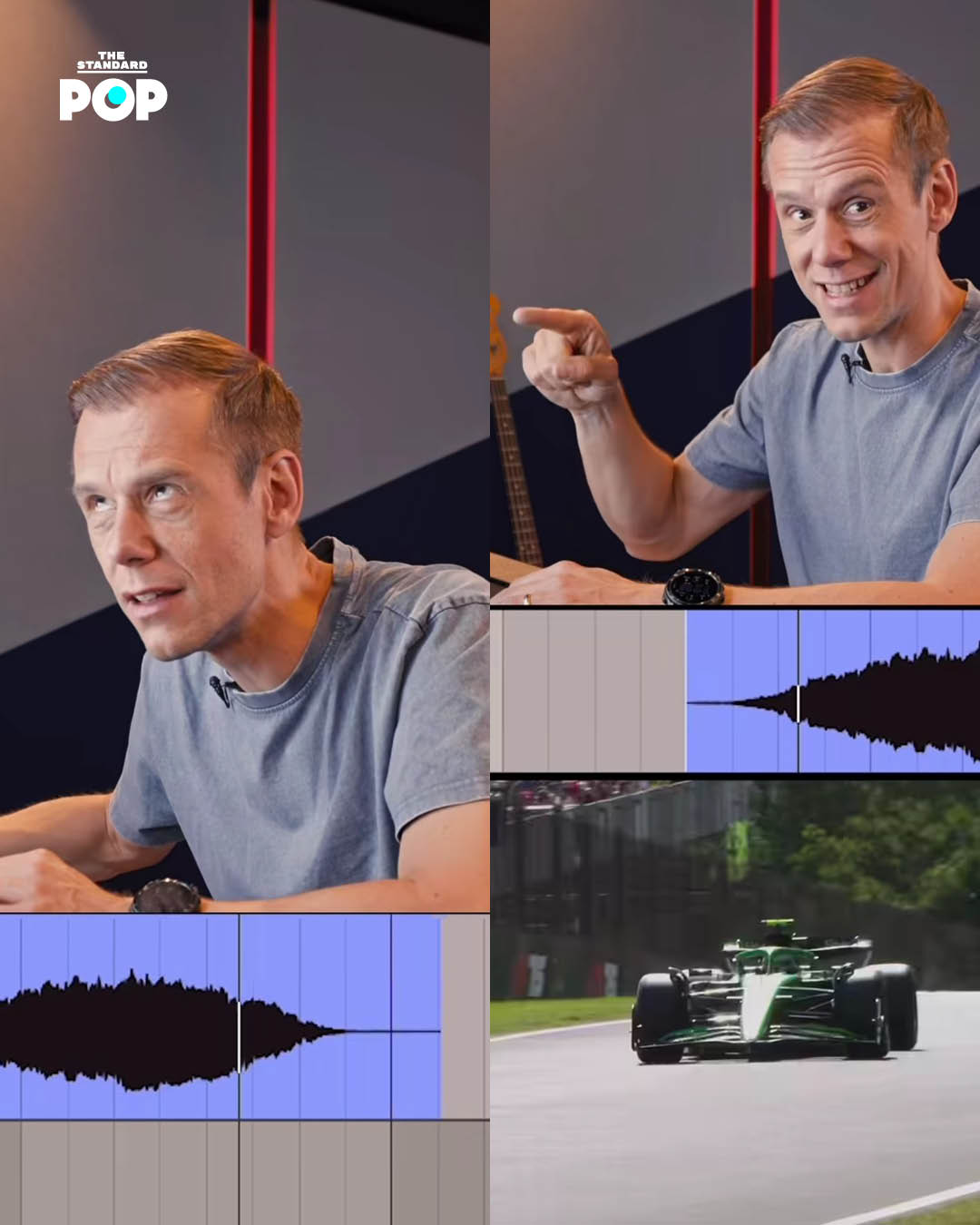 Armin van Buuren และโซเชียลจับสัญญาณเสียงปริศนาในสนาม F1
