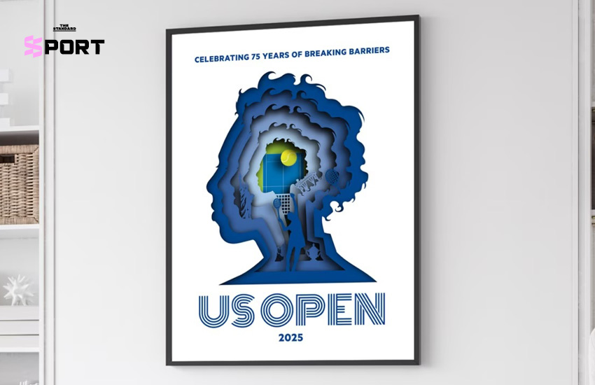โปสเตอร์ US Open 2025 ยกย่องอัลเธีย กิบสัน