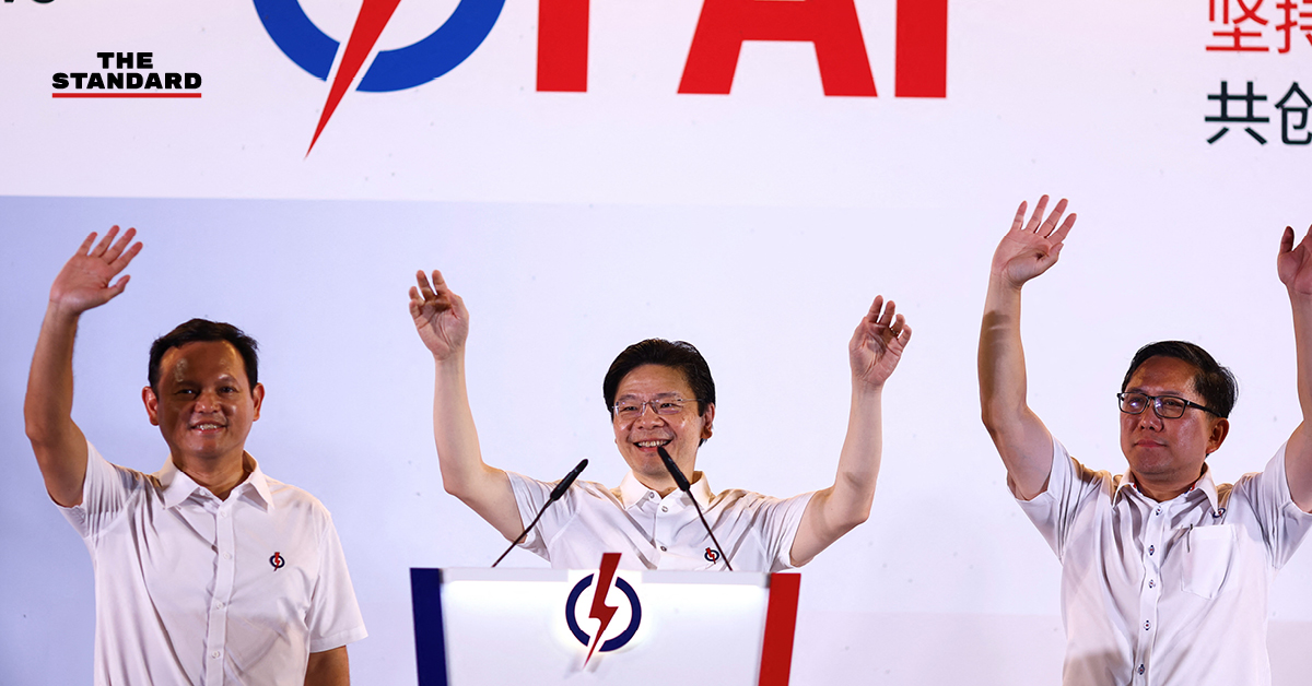 พรรครัฐบาลสิงคโปร์คว้าชัยเลือกตั้งถล่มทลาย ลอว์เรนซ์ หว่อง ขอบคุณประชาชนมอบอาณัติบริหารประเทศ