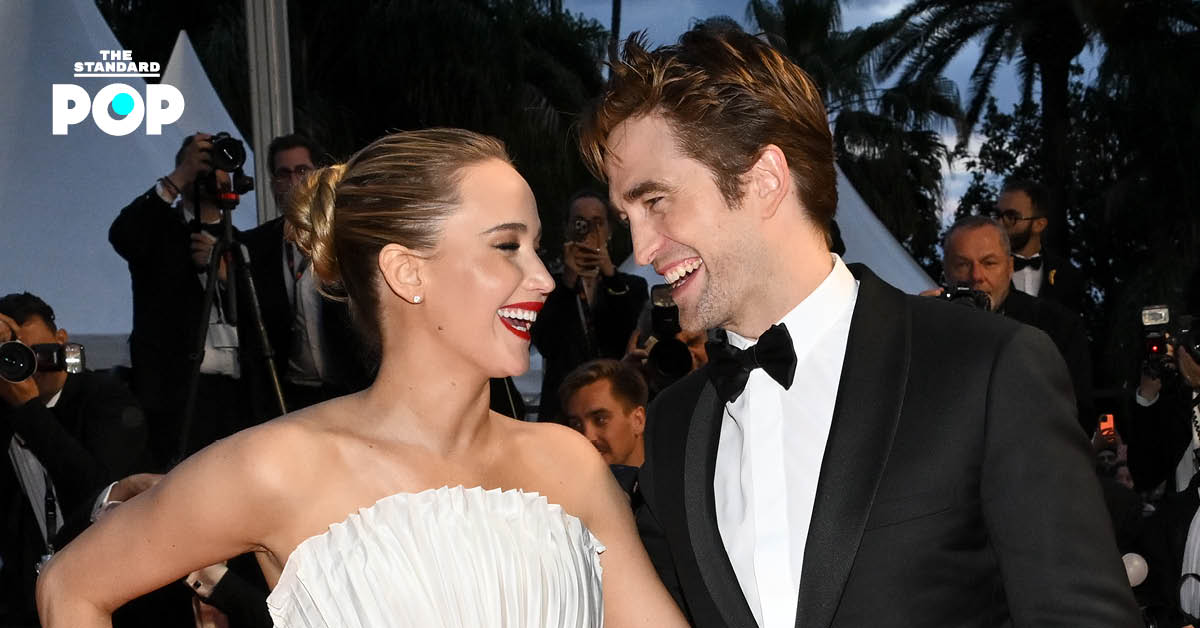 Jennifer Lawrence และ Robert Pattinson ยืนรับเสียงปรบมือ 9 นาทีในรอบพรีเมียร์ Die My Love ที่เทศกาลหนังเมืองคานส์
