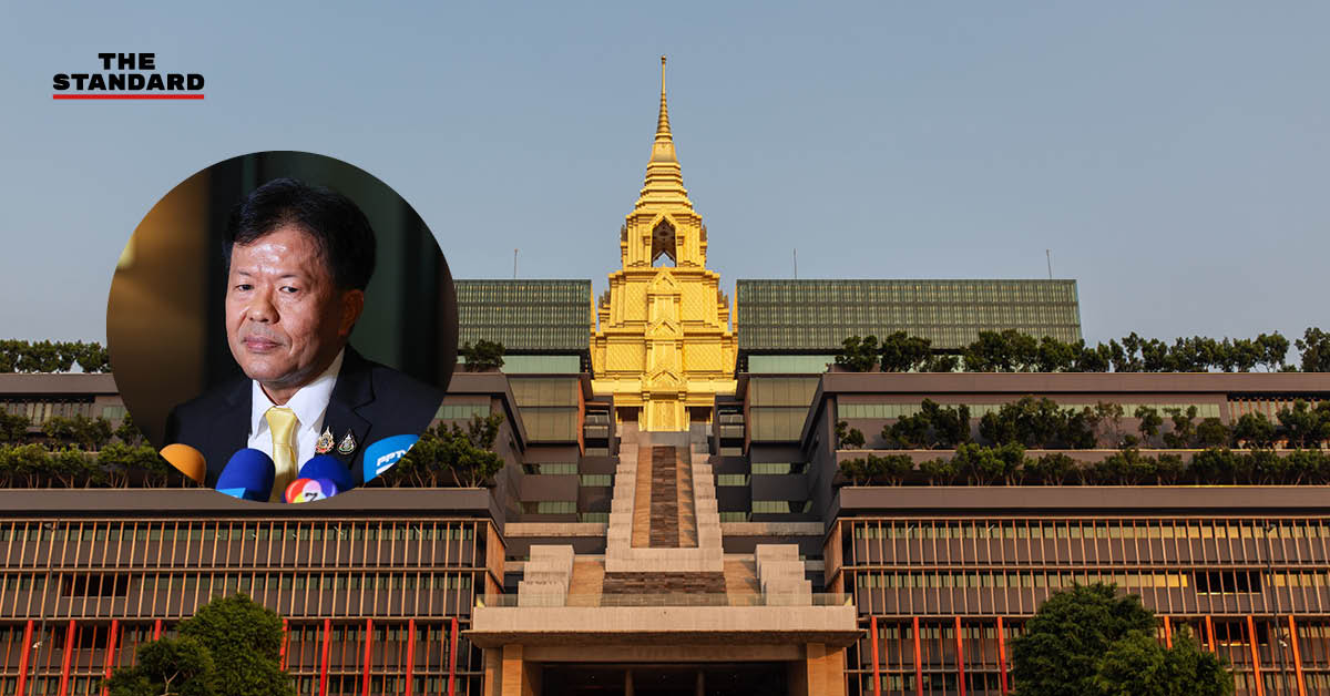 ว่าที่ ร.ต.ต.อาพัทธ์ สุขะนันท์ เลขาธิการสภาผู้แทนราษฎร ชี้แจงกรณีงบประมาณ ปรับปรุง อาคาร รัฐสภา