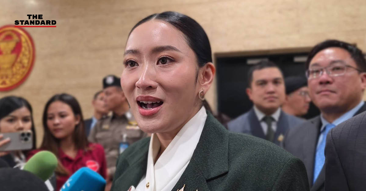 แพทองธาร ชินวัตร แถลงข่าวต่อสื่อมวลชน หลังมีข่าวลือปรับ ครม. และประเด็นบทบาททักษิณในการเมือง