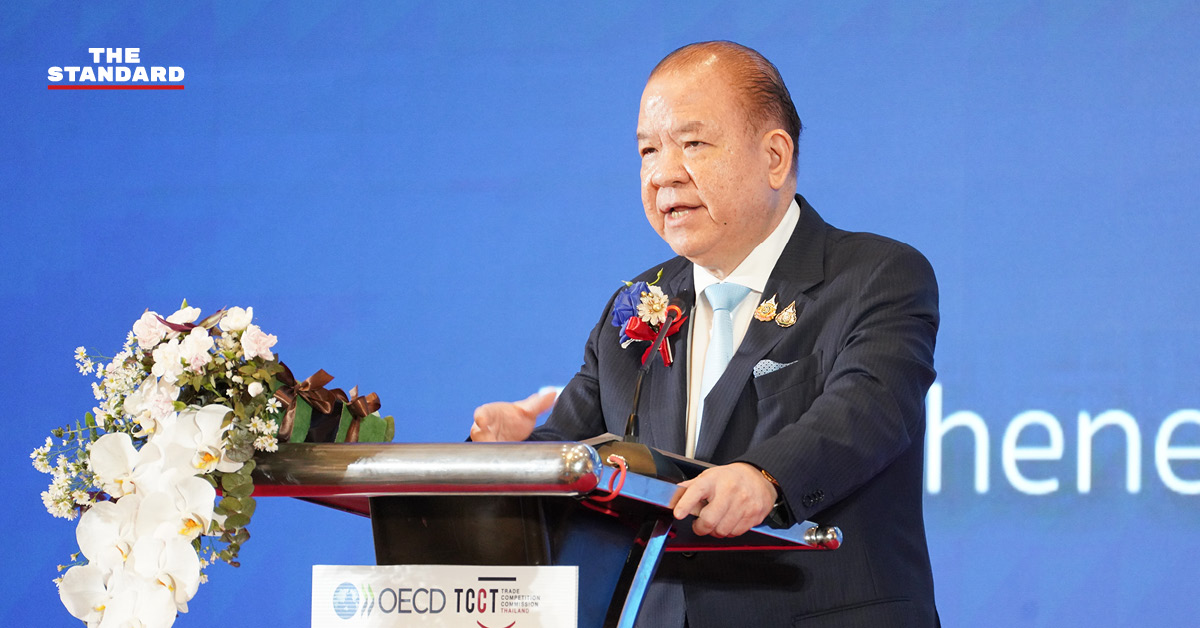 พิชัย นริพทะพันธุ์ รัฐมนตรีว่าการกระทรวงพาณิชย์ เปิดการประชุม OECD Workshop ยืนยันไทยพร้อมเข้าร่วมเป็นสมาชิก