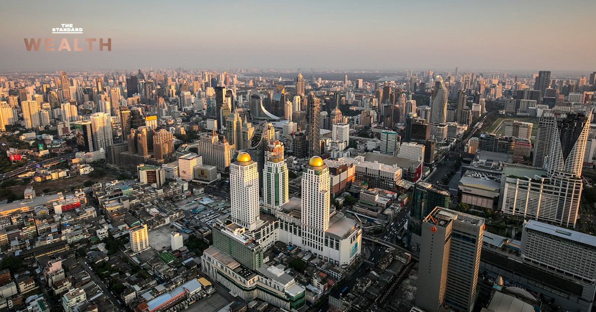กราฟแนวโน้ม GDP ไทยปี 2568 จากรายงานวิจัยกรุงศรี