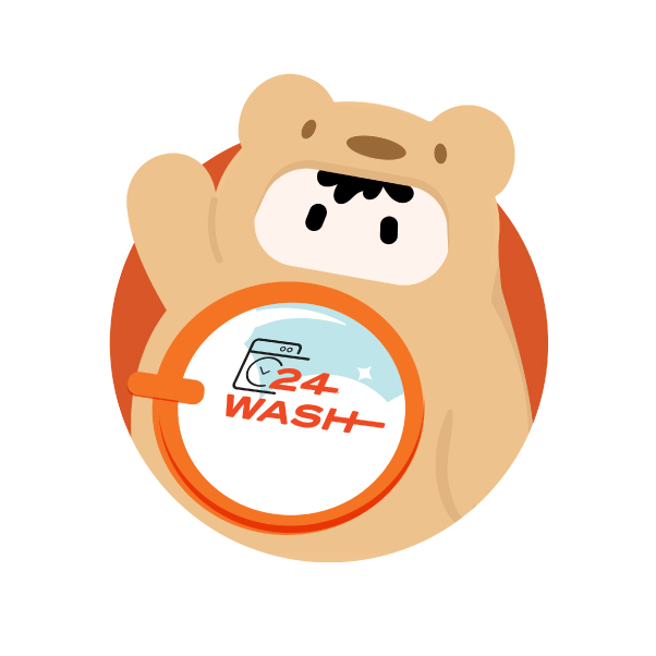 24 wash