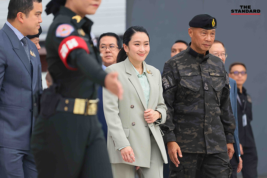 นายกฯ แพทองธาร ตรวจเยี่ยมการฝึกซ้อมรับมือภัยคุกคามสถานีรถไฟฟ้าใต้ดินสายสีส้ม 