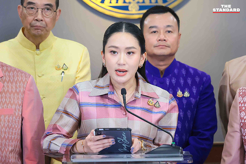 นายกรัฐมนตรีแพทองธาร ชี้แจงการปรับคณะรัฐมนตรี