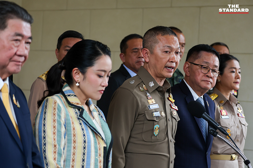 แพทองธาร ชินวัตร แถลงข่าว