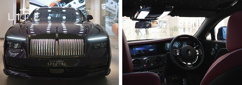 Rolls-Royce Spectre Black Badge รถไฟฟ้าแรงสุดหรู

