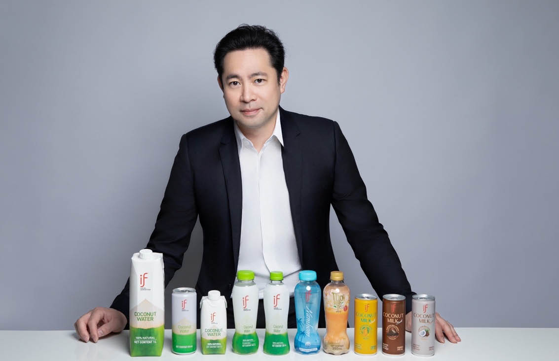 เซียวจ้าน IF Global Brand Ambassador น้ำมะพร้าวไทย
