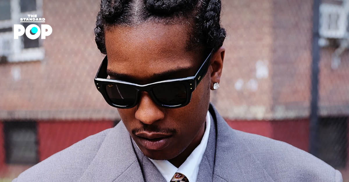 A$AP Rocky กับแว่น Ray-Ban Wayfarer Puffer