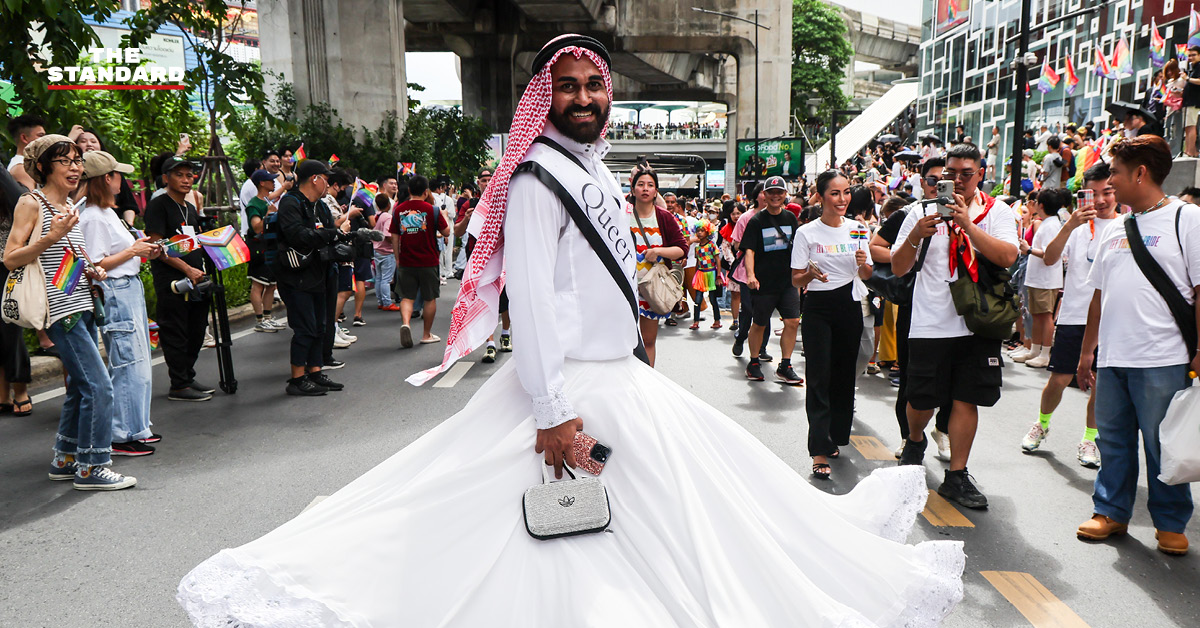 ขบวนพาเหรดสีรุ้งกลางกรุงเทพฯ ในงาน Bangkok Pride 2025