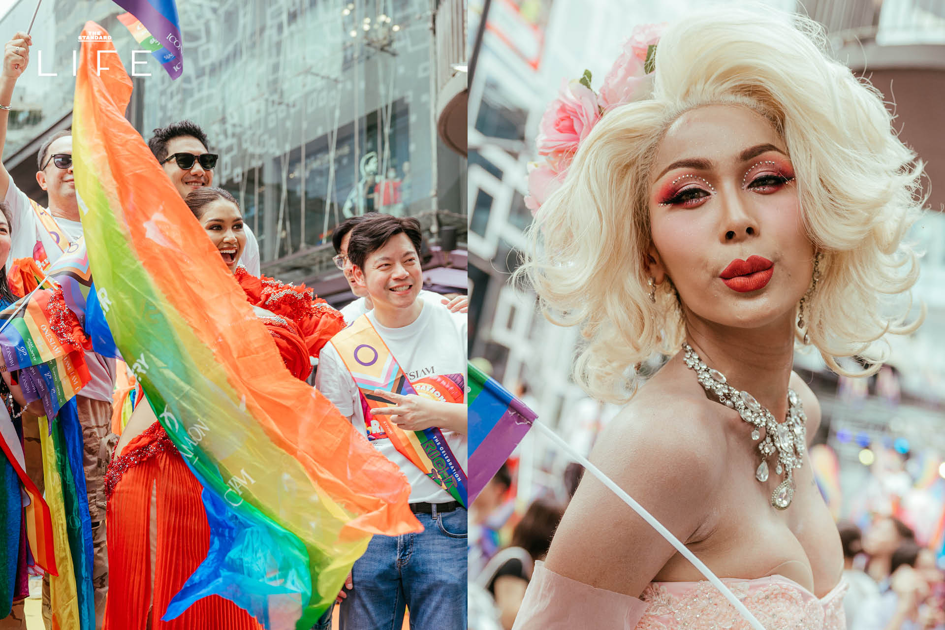ขบวน Bangkok Pride Parade 2025 บนถนนพระรามที่ 1