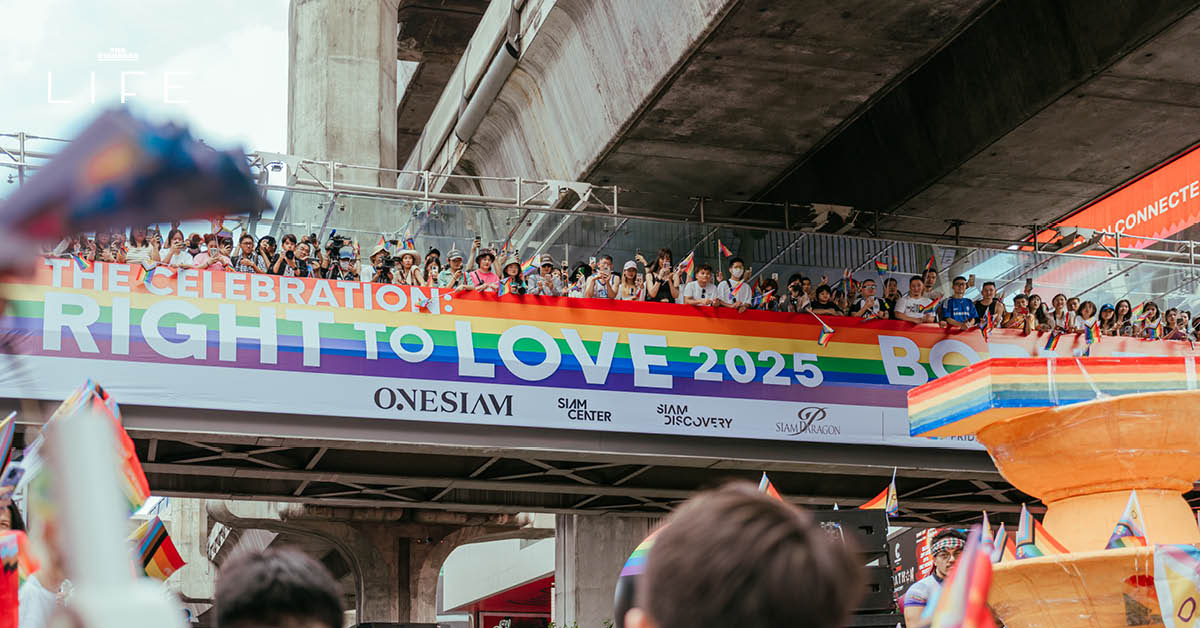 ขบวน Bangkok Pride Parade 2025 บนถนนพระรามที่ 1