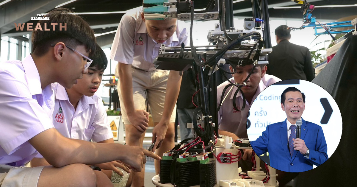 ผศ. ดร.ณัฐพล นิมมานพัชรินทร์ เปิดตัวโครงการ Coding Thailand 2025 ณ กรุงเทพฯ วันที่ 12 มิถุนายน 2568