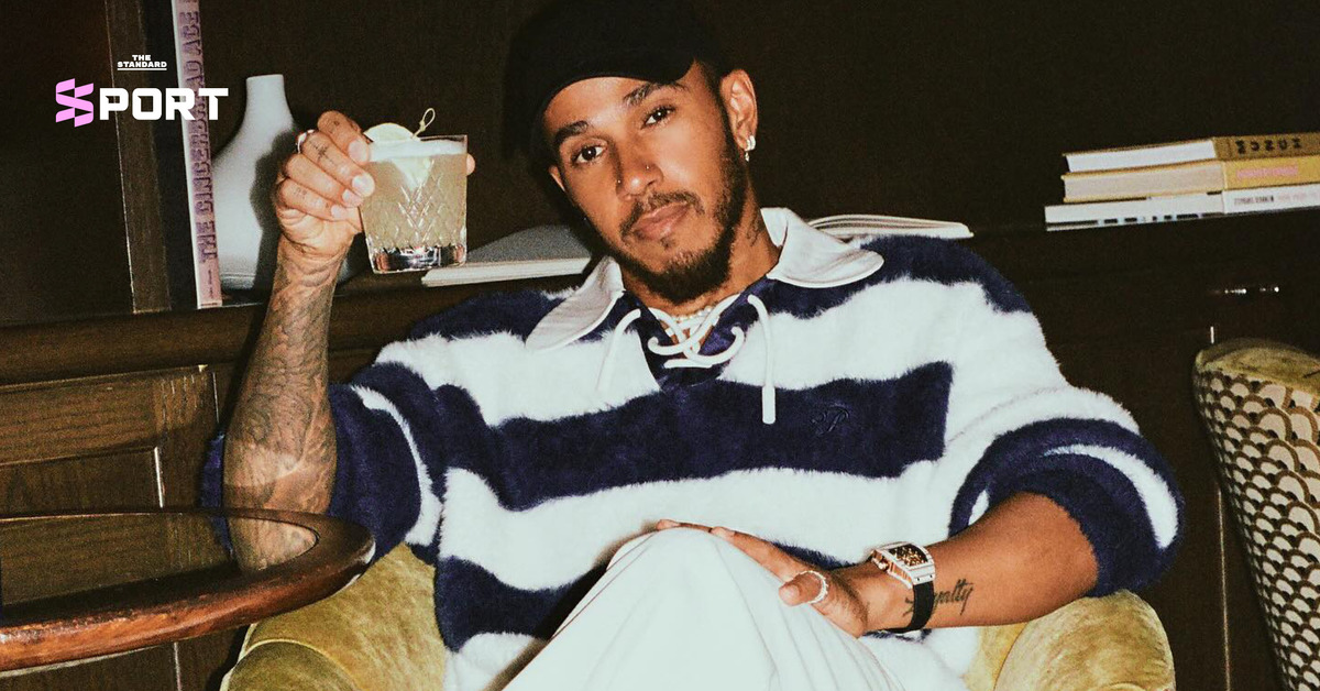 Lewis Hamilton กับห้องรับรอง House 44 ร่วมกับ Soho House เหนือพิตเลนสนาม F1