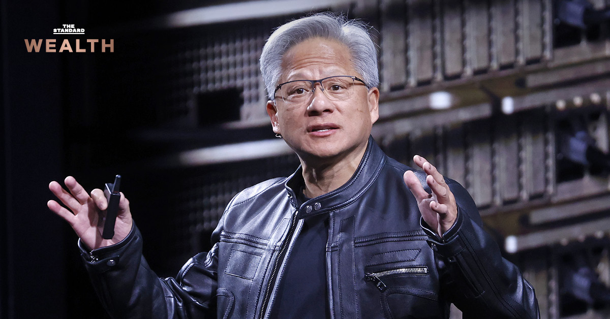กราฟราคาหุ้น NVIDIA พุ่งสูง ทำสถิติใหม่ มูลค่าตลาดแซง Microsoft