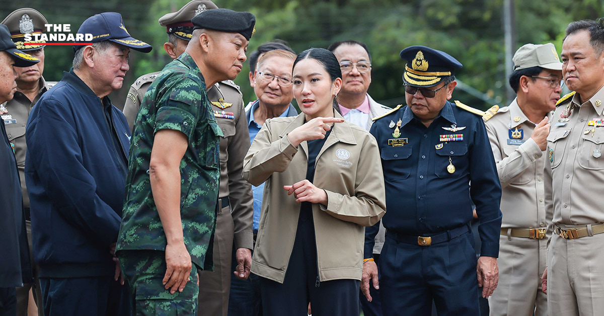 นายกรัฐมนตรีตรวจเยี่ยมด่านช่องจอม จังหวัดสุรินทร์