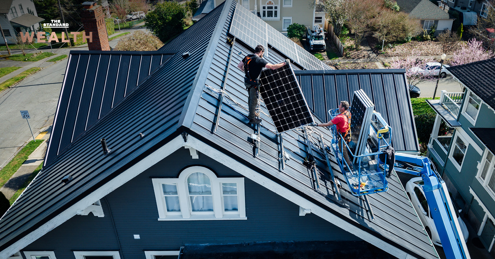 บ้านติดตั้งแผง Solar Rooftop พร้อมมาตรการลดหย่อนภาษี