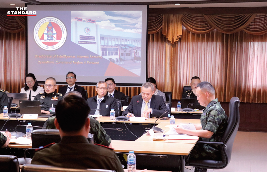 กองทัพบกไทยจัดบรรยายสรุปผู้ช่วยทูตทหารต่างประเทศ รับฟังสถานการณ์ชายแดนใต้และไทย-กัมพูชา