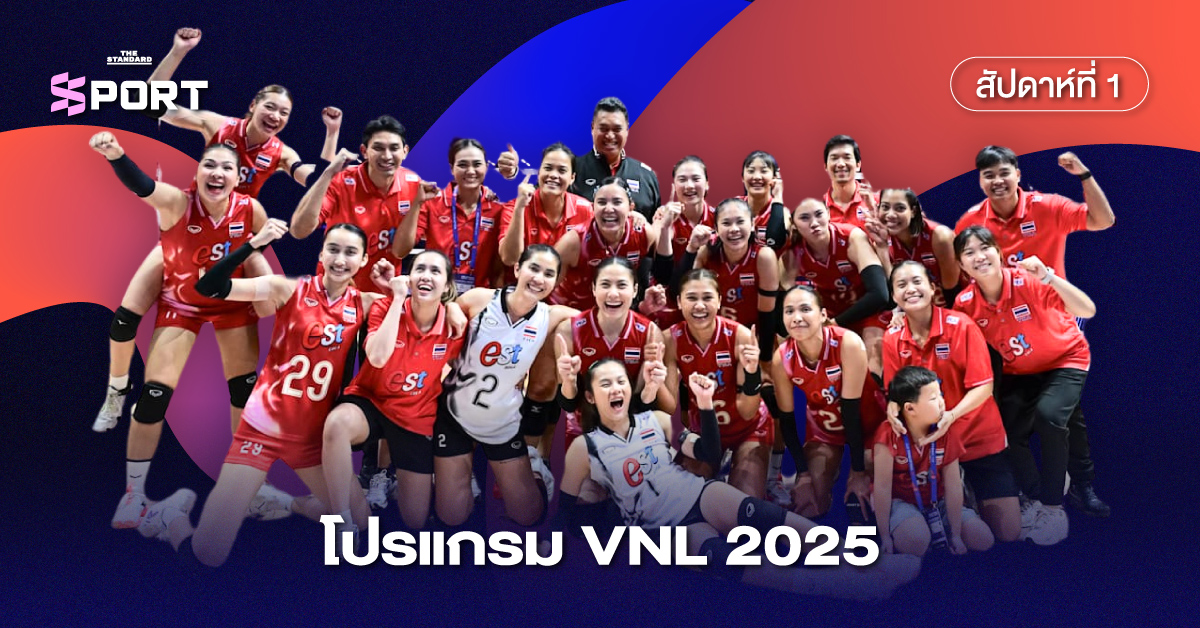 ทีมวอลเลย์บอลหญิงไทย VNL 2025 สัปดาห์ที่ 2 สนามปักกิ่ง