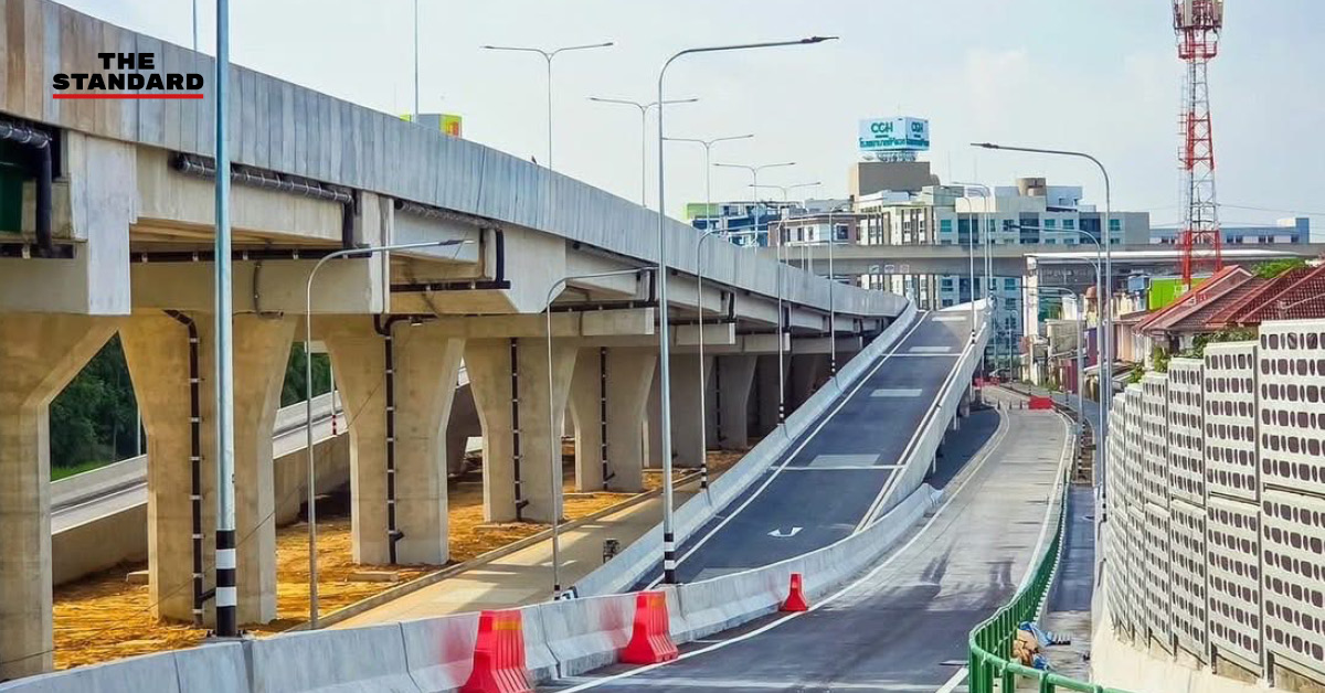 ภาพรองผู้ว่าฯ กทม. วิศณุ ทรัพย์สมพล ลงพื้นที่ตรวจงานถนนเชื่อมวิภาวดี-พหลโยธิน พร้อมทีมงานก่อสร้าง