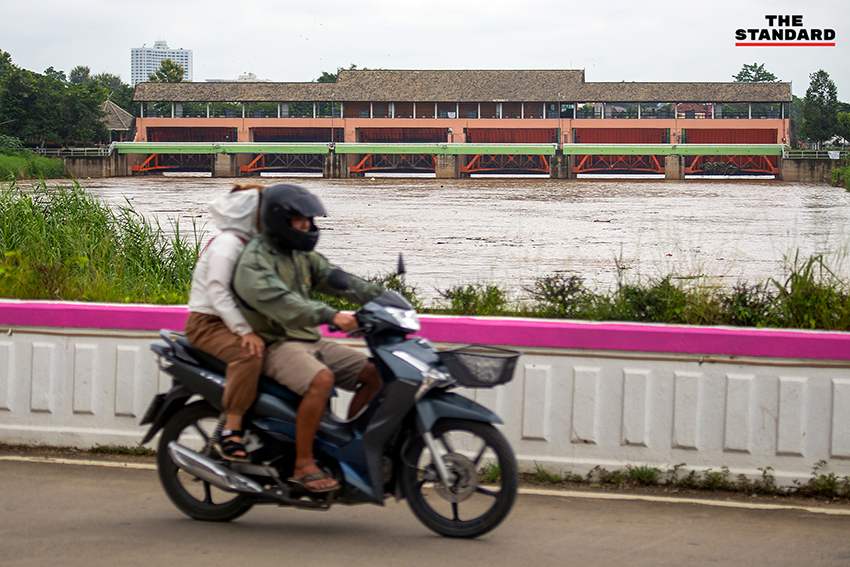 เปิดประตูระบายน้ำเชียงใหม่รับน้ำหลากจากเชียงดาว