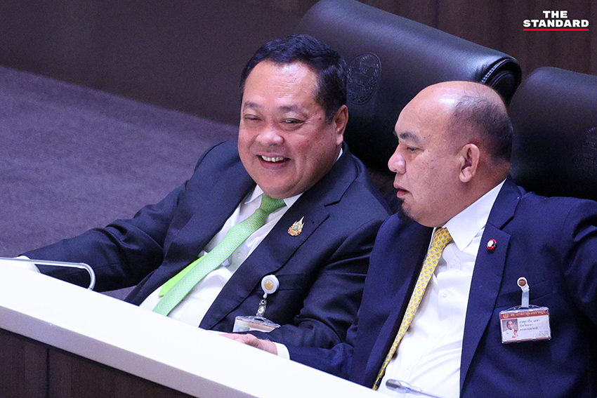 สภารับร่าง พ.ร.บ.สันติสุข ไม่รับร่างนิรโทษกรรม ม.112