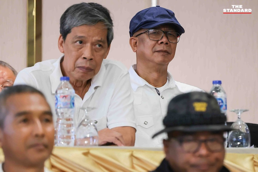 รวมพลังแผ่นดินแถลงหลังศาลหยุดแพทองธาร